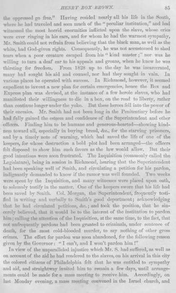 William Still Recalls "Box" Brown's Escape (Page 5)
