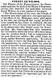 “Forney on Wilmot,” (Natchez) Mississippi Free Trader, March 27, 1850