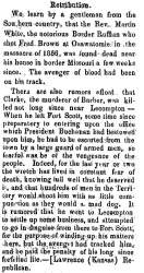 “Retribution,” Ripley (OH) Bee, November 13, 1858