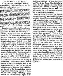 “For the Lambs of the Flock,” Chicago (IL) Press and Tribune, January 12, 1859