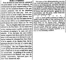 “Reflex of Opinion,” Cleveland (OH) Herald, April 22, 1859