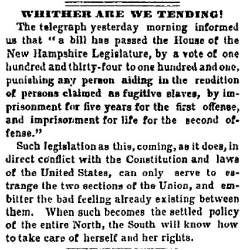 “Whither Are We Tending!,” Memphis (TN) Appeal, June 26, 1859