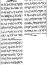 “The Slavery Question,” New York Times, July 29, 1859