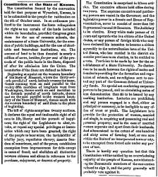 “Constitution of Kansas,” Chicago (IL) Press and Tribune, August 12, 1859