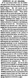 “Greeley as an Orator,” Chicago (IL) Press and Tribune, September 16, 1859