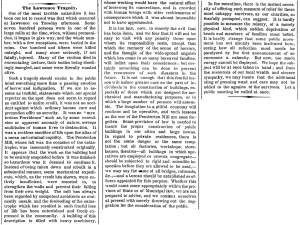 “The Lawrence Tragedy,” New York Times, January 12, 1860