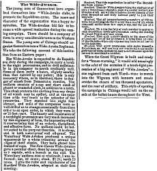 “The Wide-Awakes,” Chicago (IL) Press and Tribune, April 4, 1860