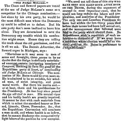 “‘Old Judge McLean’,” Newark (OH) Advocate, April 27, 1860