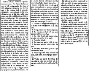 “The Mode of Taking the Census,” New York Herald, June 10, 1860