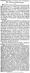 “Mr. Bell’s Acceptance,” Charlestown (VA) Free Press, June 14, 1860