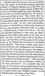 “A Domestic Slaving Voyage,” Boston (MA) Advertiser, July 14, 1860