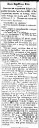 "Black Republican Bible," (Jackson) Mississippian, September 26, 1860