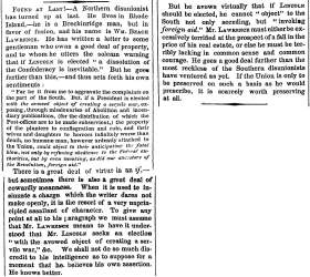 “Found at Last,” New York Times, October 5, 1860