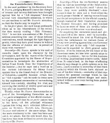 “An Unsatisfactory Defence,” New York Times, February 15, 1861