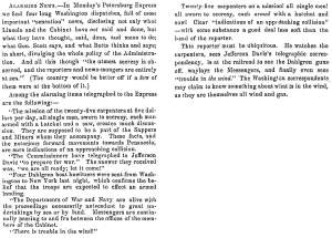 "Alarming News," Fayetteville (NC) Observer, April 11, 1861