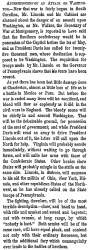 “Apprehensions of an Attack on Washington,” New York Herald, April 14, 1861