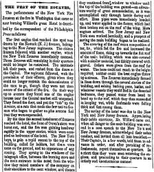 “The Feat of the Zouaves,” Cleveland (OH) Herald, May 11, 1861
