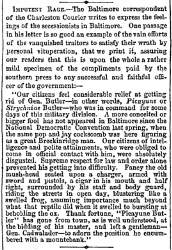 “Impotent Rage,” Boston (MA) Advertiser, May 27, 1861