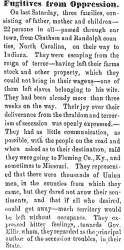 “Fugitives from Oppression,” Ripley (OH) Bee, June 20, 1861
