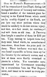 “One of Floyd’s Performances,” Atchison (KS) Freedom’s Champion, June 29, 1861