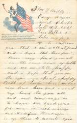John T. Cuddy to John H. Cuddy, July 7, 1861 (Page 1)