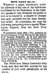 “How They Do It,” Chicago (IL) Tribune, September 21, 1861