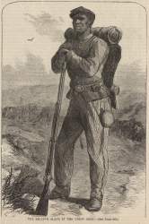 “The Escaped Slave in the Union Army,” Harper’s Weekly, July 2, 1864