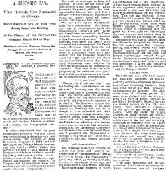 Recollection by Murat Halstead, Republican National Convention, May 16-18, 1860 (Page 1)