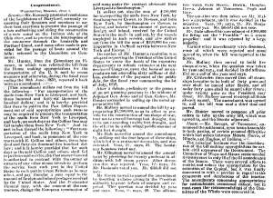 "Congressional," New Orleans (LA) Picayune, June 15, 1858