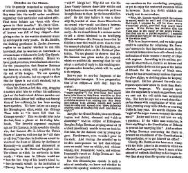 "Douglas on the Stump," Chicago (IL) Press and Tribune, July 23, 1858