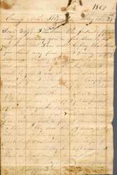 William Elisha Stoker to Elizabeth E. Stoker, May 29, 1863 (Page 1)