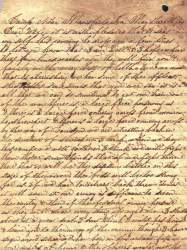 William Elisha Stoker to Elizabeth E. Stoker, April 6, 1864 (Page 1)