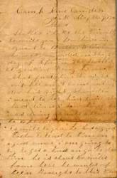 Thomas F. McKissack to Elizabeth E. Stoker, May 7, 1864 (Page 1)