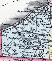 Chautauque County, New York, 1857