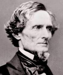 Jefferson Finis Davis, detail