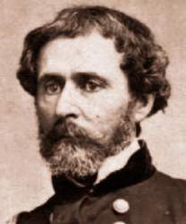 John Charles Fremont, bust view, detail