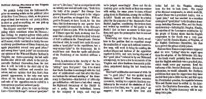 “Political Joking" New York Herald, August 15, 1858
