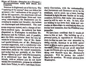 “Signs of Fright,” Chicago (IL) Press and Tribune, August 20, 1858