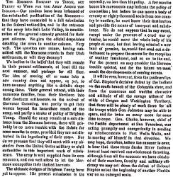 "The Mormons Brought to Terms," New York Herald, July 15, 1858