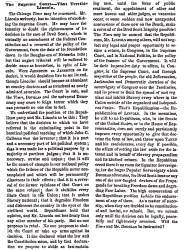 "The Supreme Court," Chicago (IL) Press and Tribune, July 16, 1858