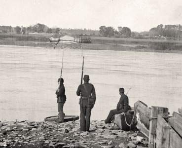 Coosaw Ferry, Port Royal Island, South Carolina, circa 1862