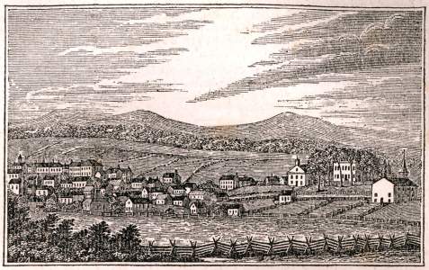 Abingdon, Virginia, circa 1850