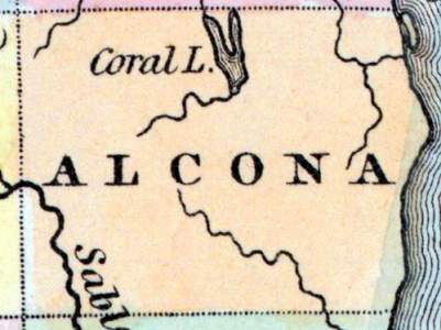 Alcona County, Michigan, 1857