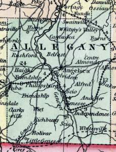 Allegany County, New York, 1857