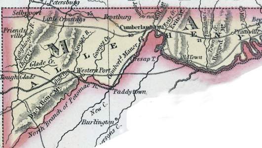 Alleghany County, Maryland, 1857