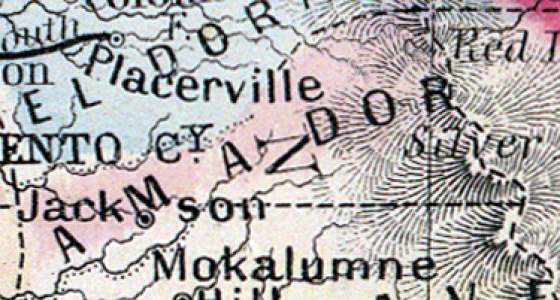 Amador County, California, 1860
