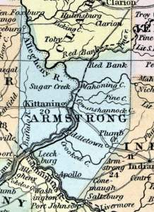 Armstrong County, Pennsylvania, 1857