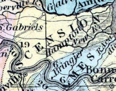 Ascension Parish, Louisiana, 1857