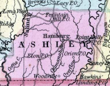 Ashley County, Arkansas, 1857