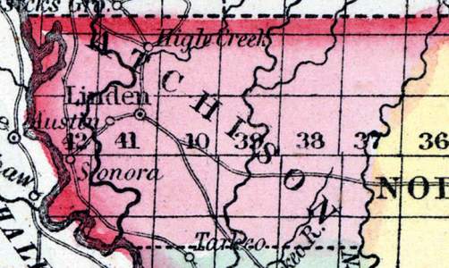 Atchison County, Missouri, 1857